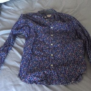 Jcrew patterned shirt